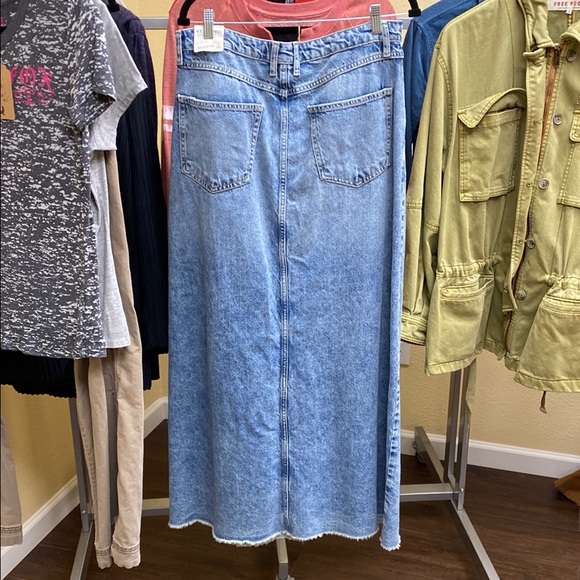 We The Free Dresses & Skirts - We The Free Blue Maxi Skirt Casual